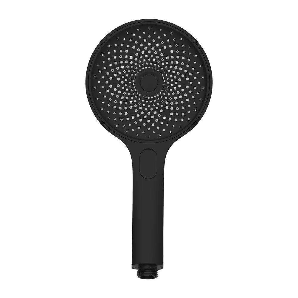Černá sprchová hlavice Wenko Matte, ø 13 cm v:1394591