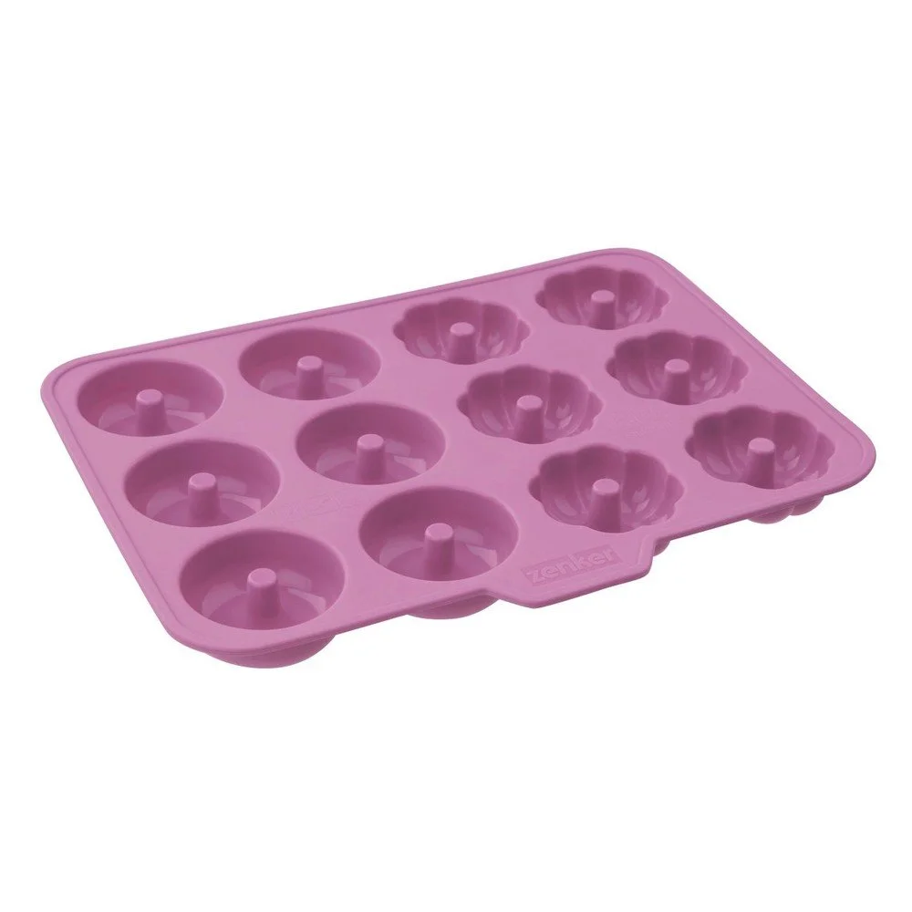 Růžová silikonová forma na mini donuty Fackelmann Sweet Sensation v:1426633
