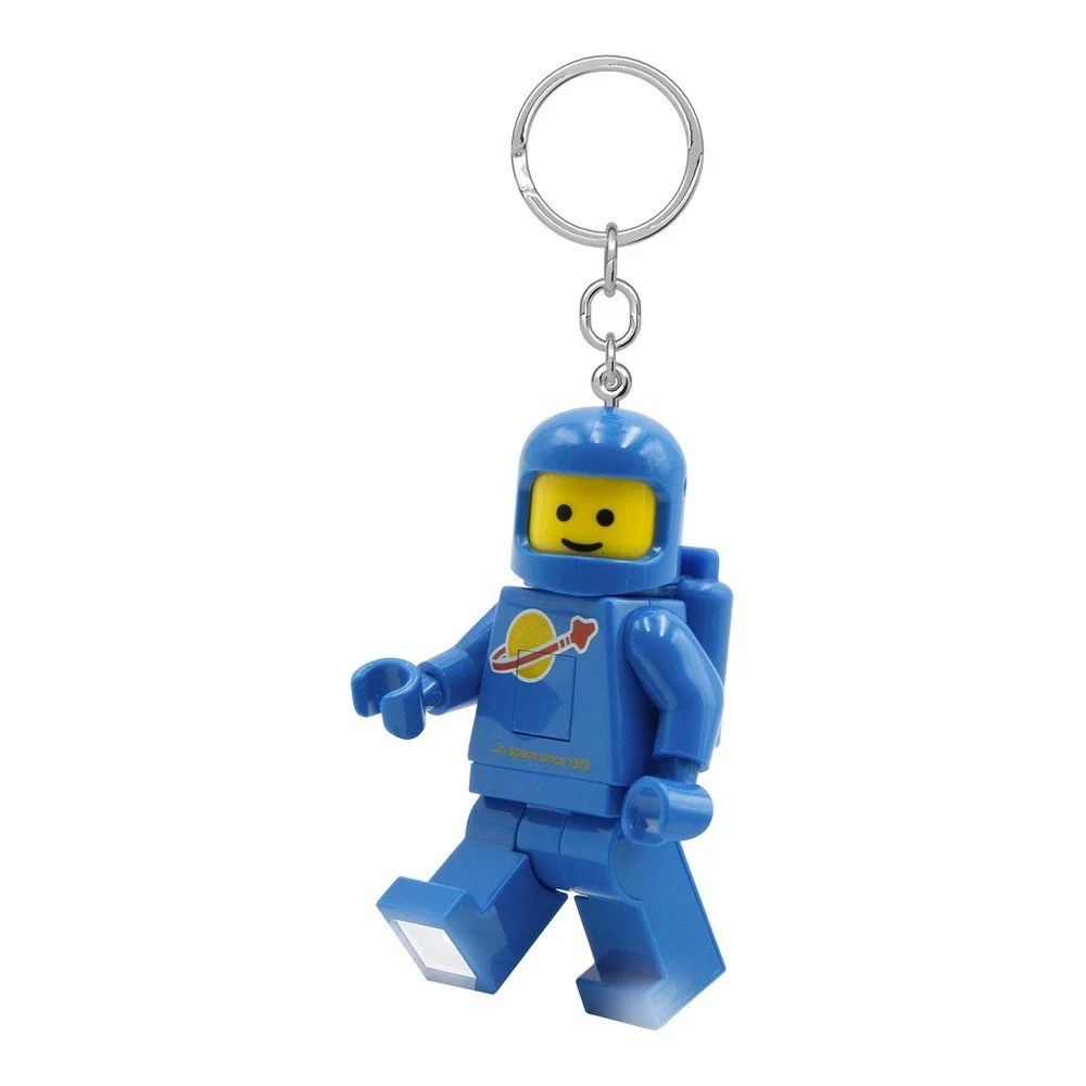 Modrá klíčenka se svítilnou Spaceman – LEGO® v:1686804