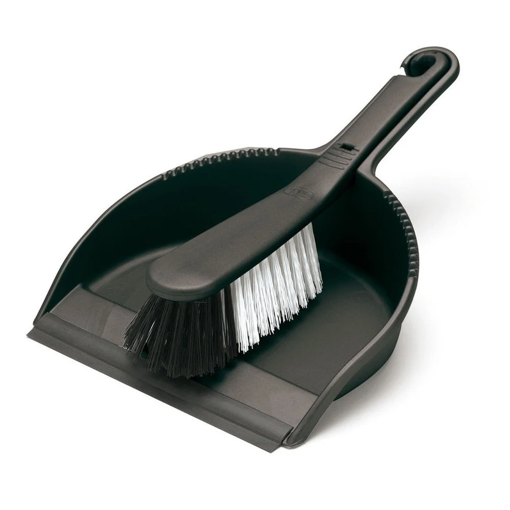 Černý set smetáčku a lopatky Addis Dust v:1309954