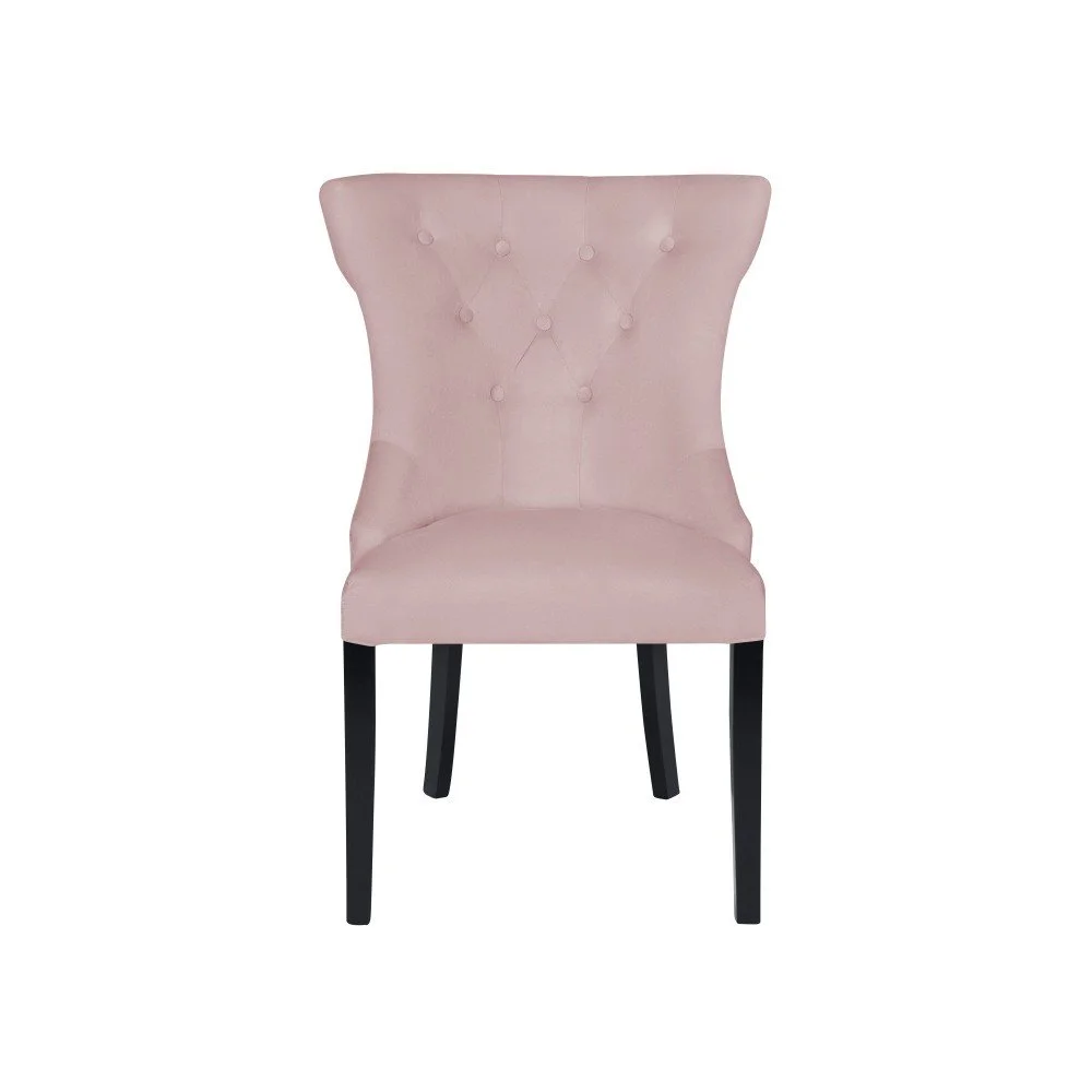 Růžová židle Micadoni Home Mero v:990644