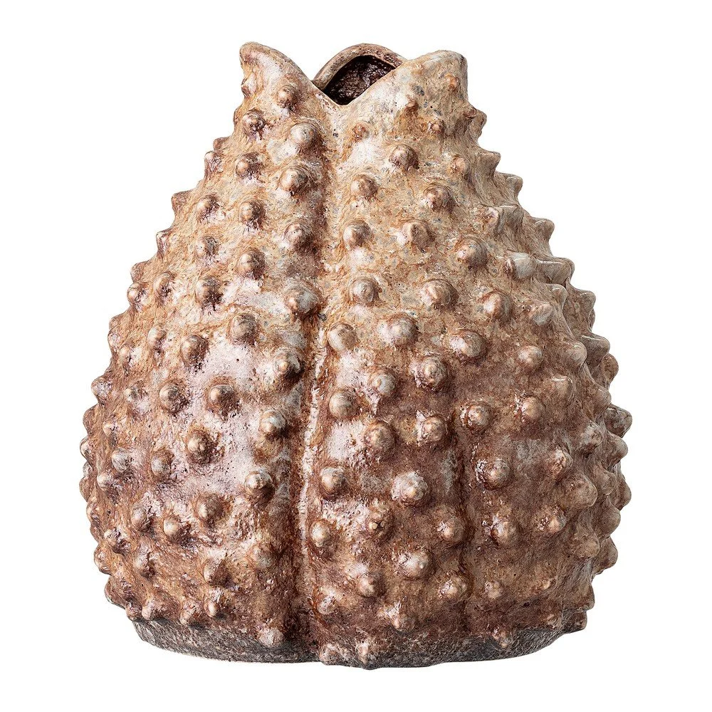 Hnědá kameninová váza Bloomingville Saifaldin, výška 19 cm v:1393657
