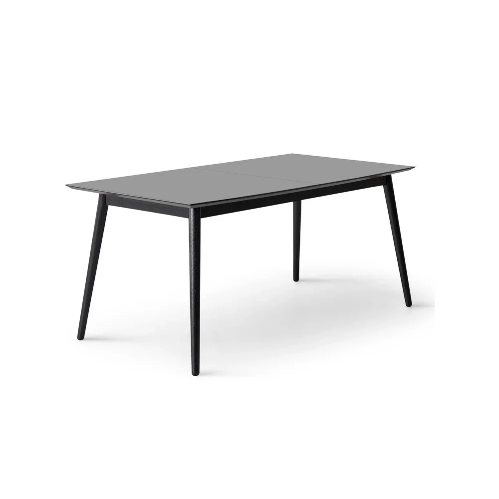 Černo-antracitový rozkládací jídelní stůl 90x165 cm Meza – Hammel Furniture v:1683546