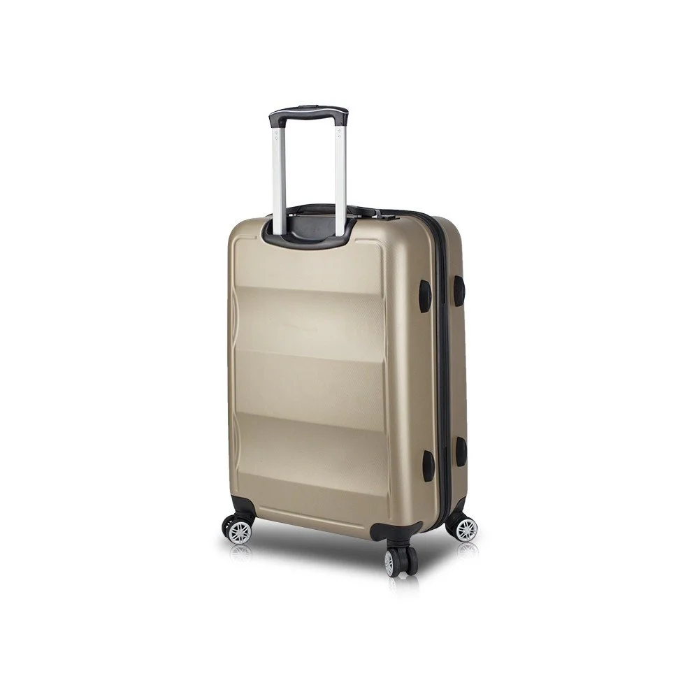 Cestovní kufr na kolečkách s USB portem ve zlaté barvě My Valice COLORS LASSO Medium Suitcase v:1219938