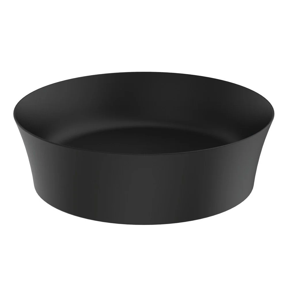 Matně černé keramické kulaté umyvadlo ø 40 cm Ipalyss – Ideal Standard v:1648496