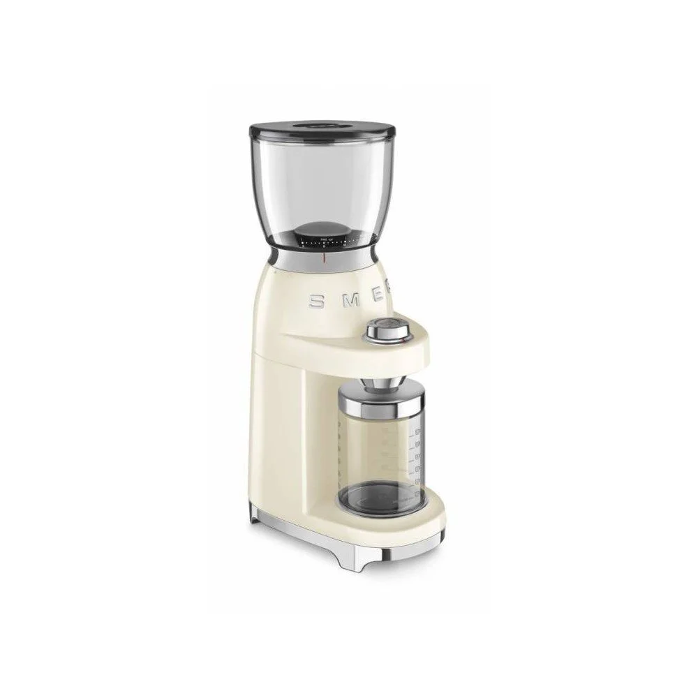 Béžový mlýnek na kávu SMEG 50’s Retro v:1390539 Béžový mlýnek na kávu SMEG 50’s Retro v:1390539