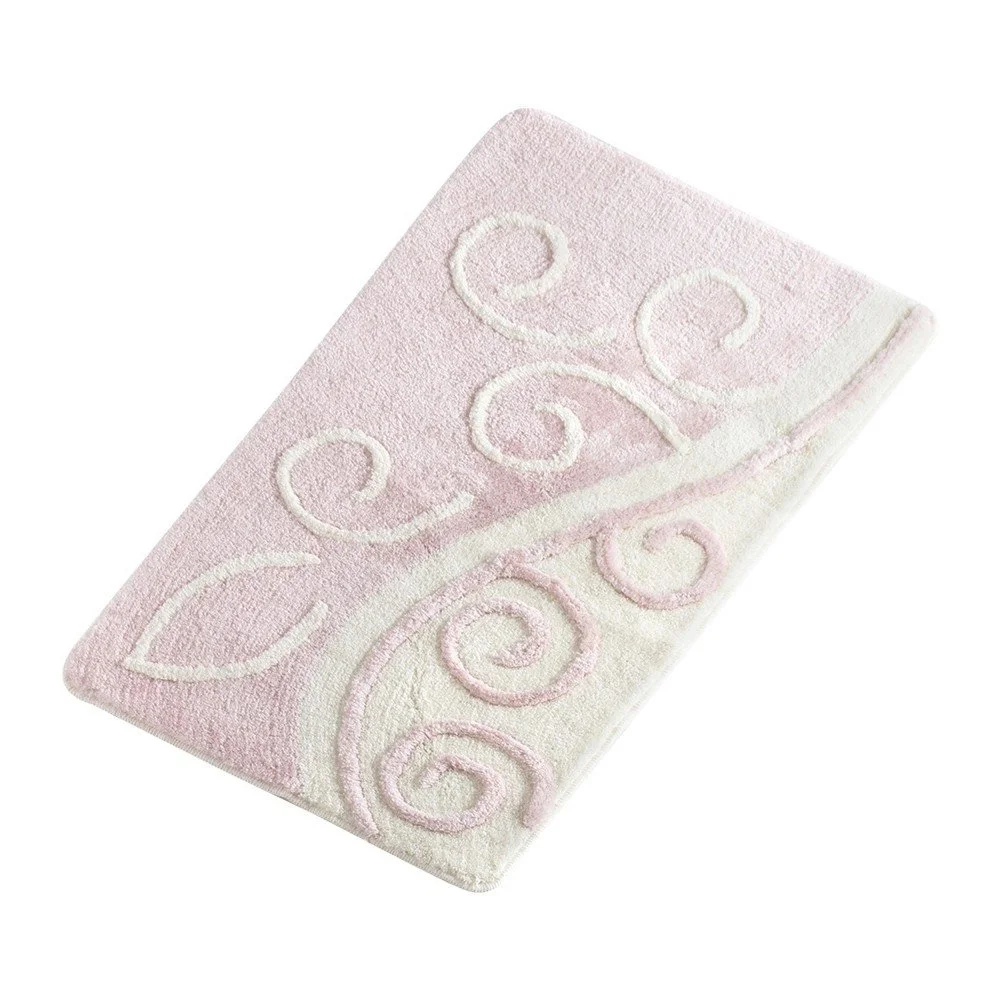 Světle růžová koupelnová předložka Shine Bath Mat Cermo, 60 x 100 cm v:1156420