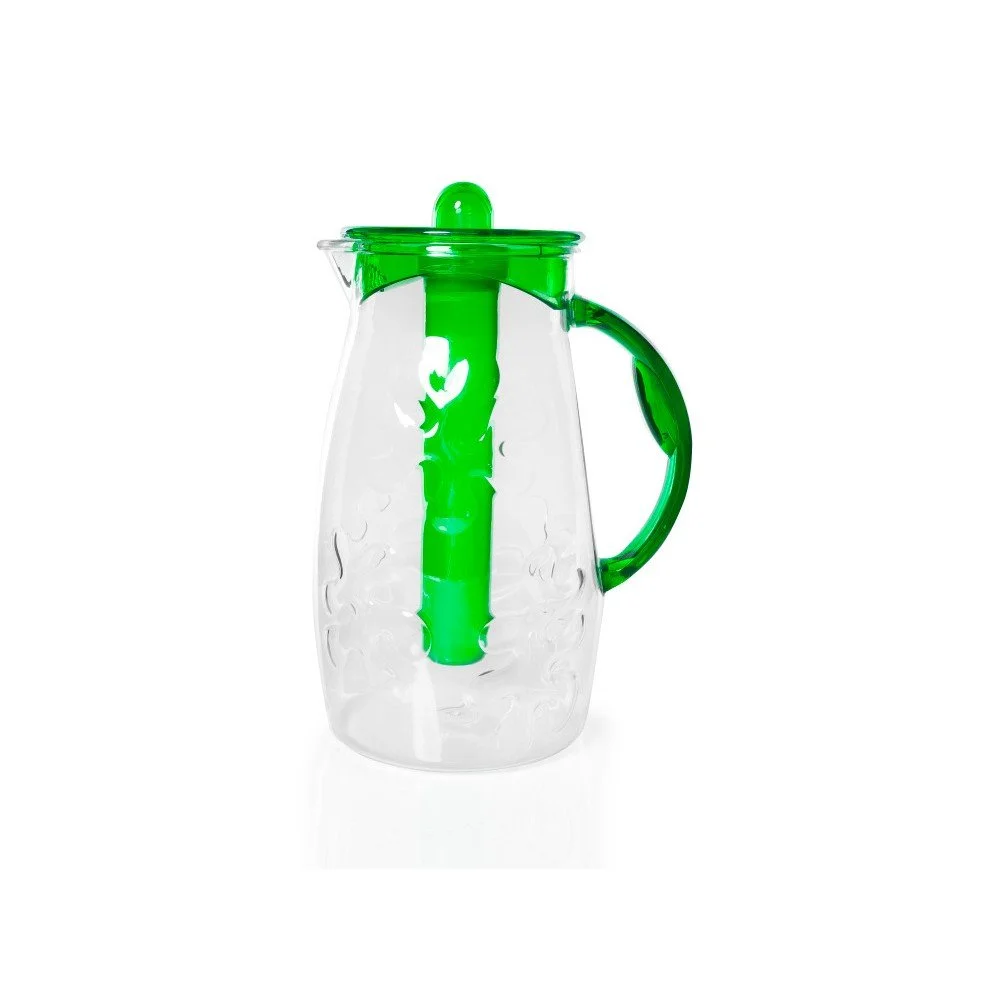 Skleněný džbán se zeleným víkem Pitcher, 2,5 l v:900978