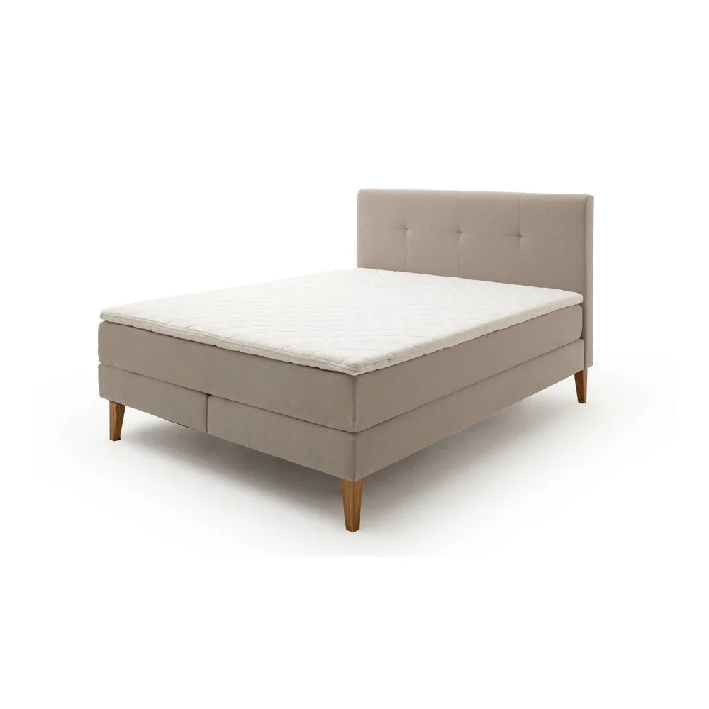 Béžová boxspring postel 180×200 cm Stockholm – Meise Möbel v:1604760 Béžová boxspring postel 180×200 cm Stockholm – Meise Möbel v:1604760