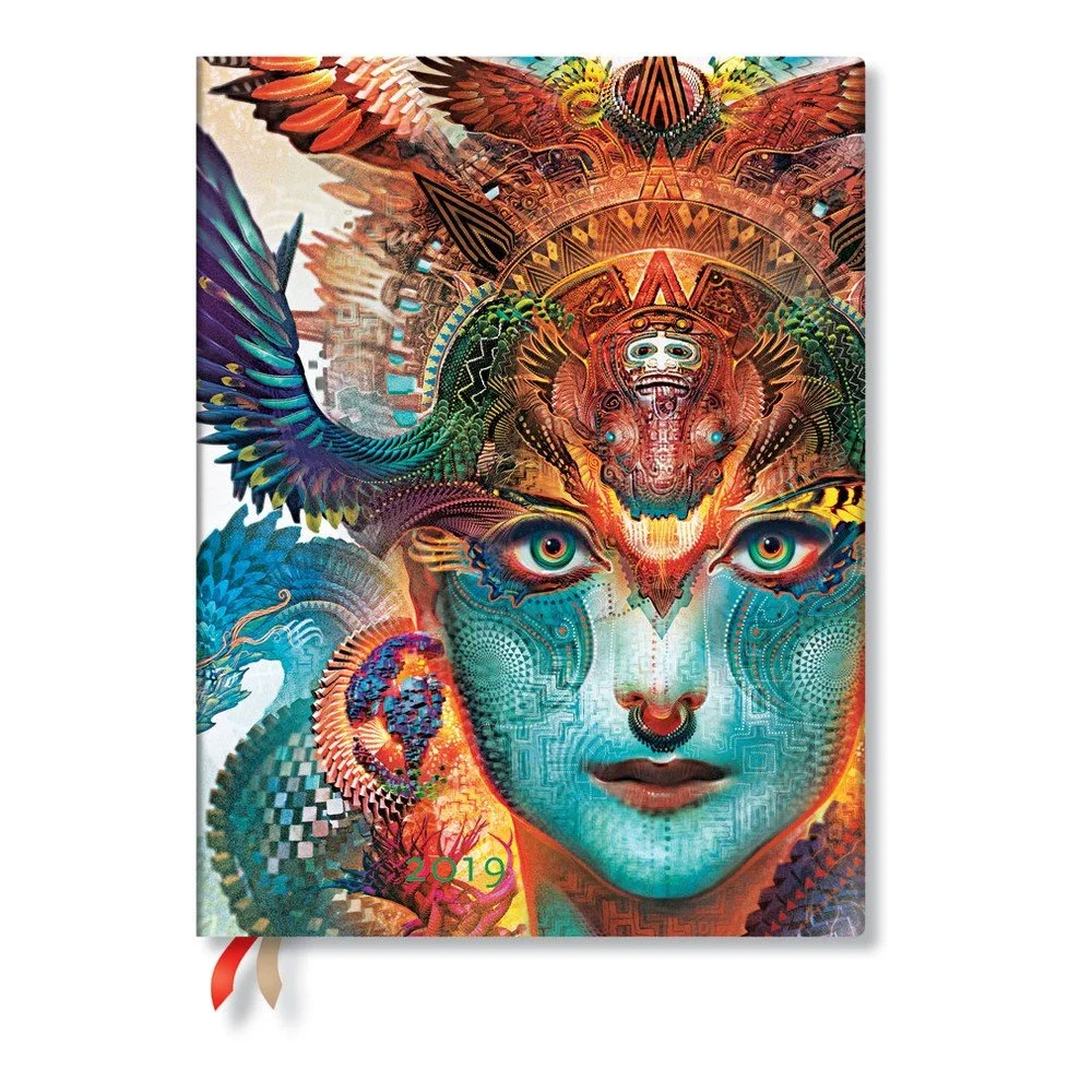 Diář na rok 2019 Paperblanks Dharma Dragon, 18 x 23 cm v:1136100
