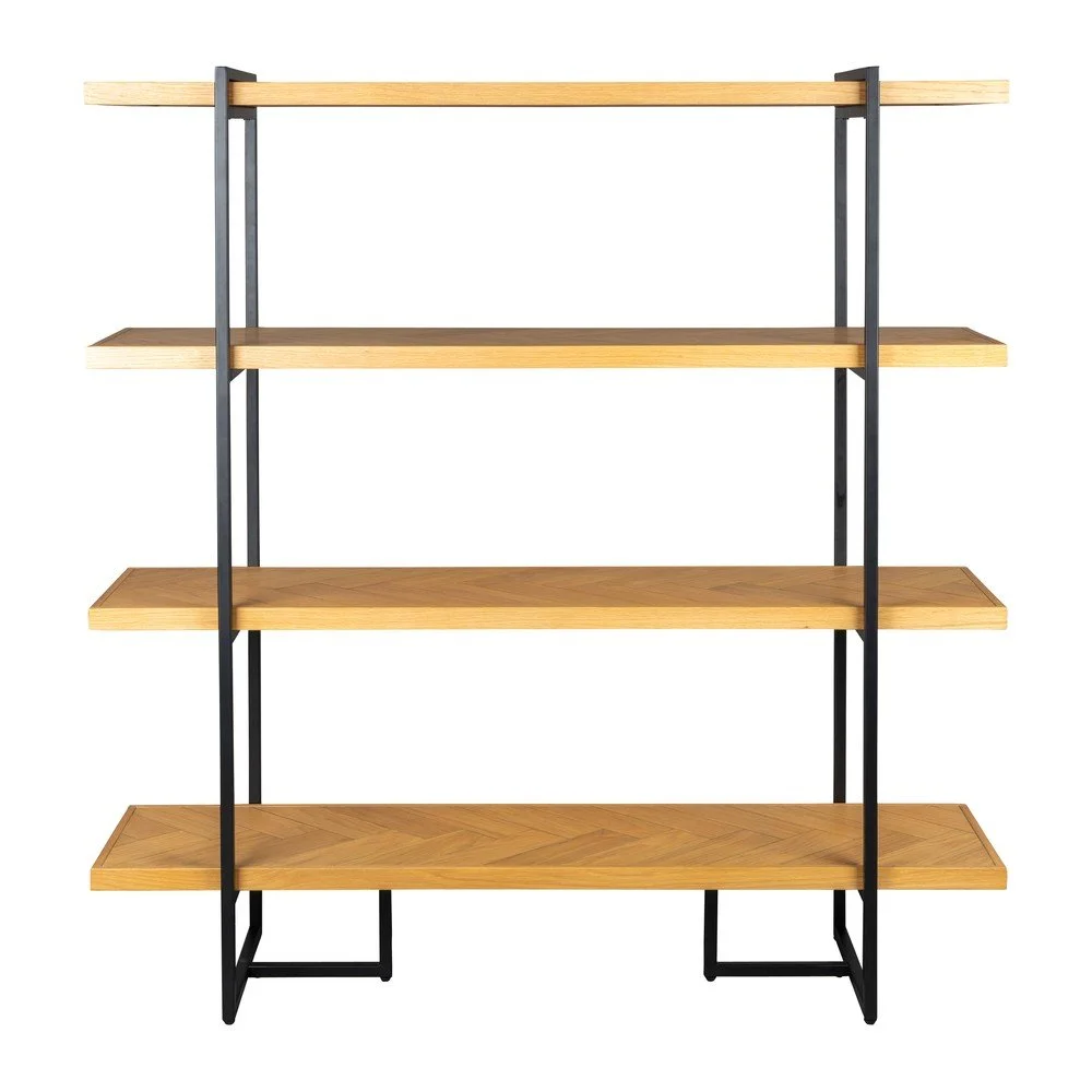 Knihovna v dekoru dubu 140x146 cm Class v:1473616