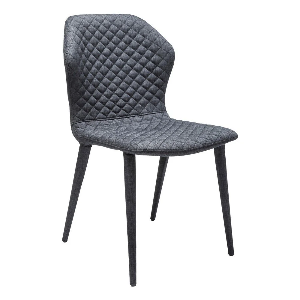 Sada 2 tmavě šedých jídelních židlí Kare Design Atlantis v:972654