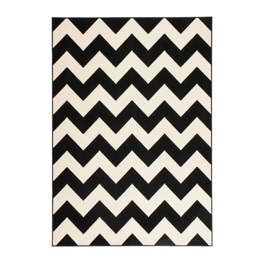 Koberec Kayoom Maroc Wavo Schwarz, 200 x 290 cm v:1016100