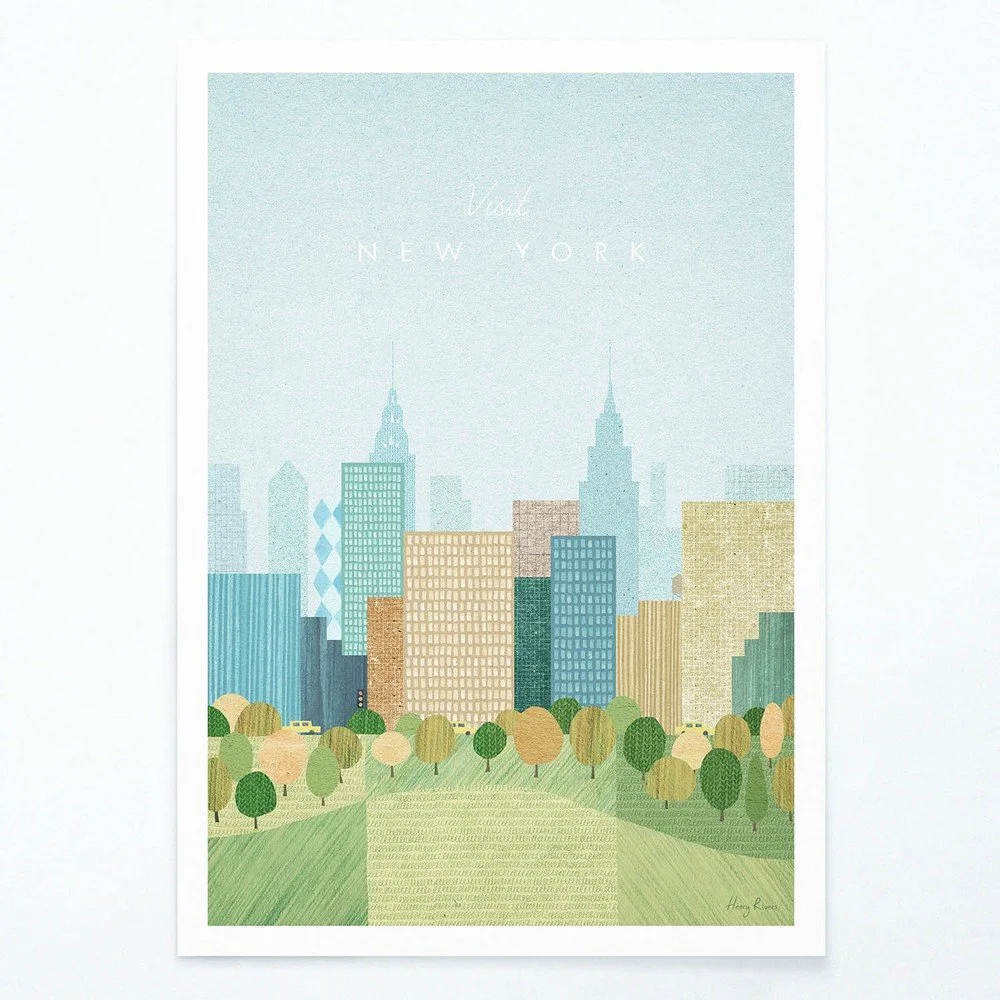Plakát Travelposter New York II, A3 v:1346661
