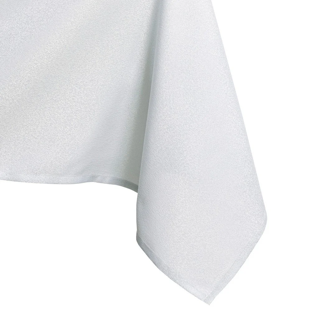 Bílý ubrus v kruhovém tvaru AmeliaHome Empire White Round, ⌀ 140 cm v:1320328