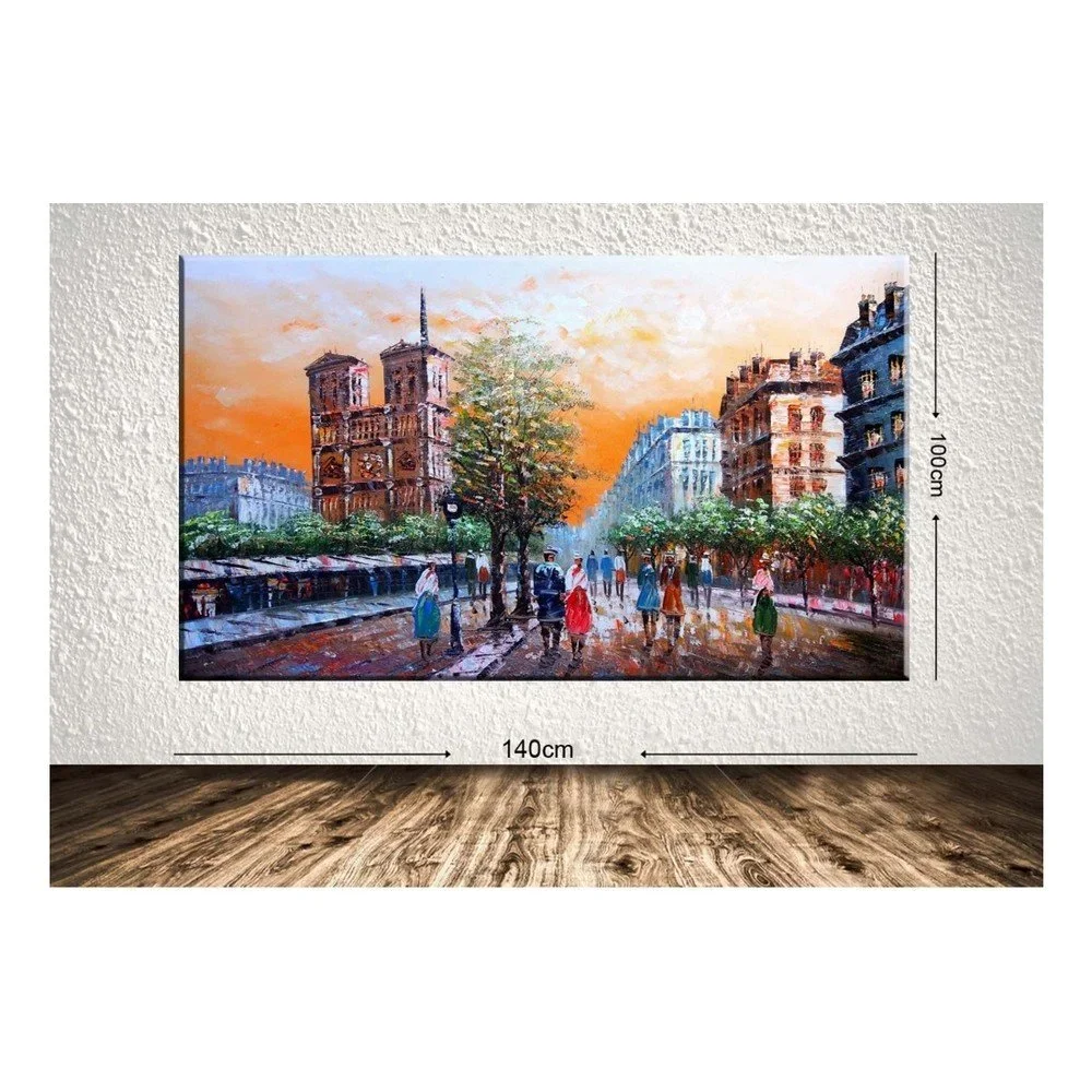 Obraz City Street, 100 x 140 cm v:956038
