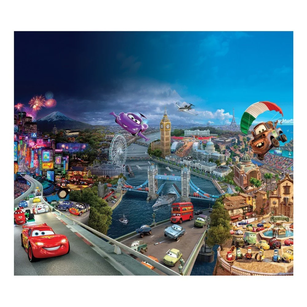 Foto závěs AG Design Disney Auta IV, 160 x 180 cm v:871648