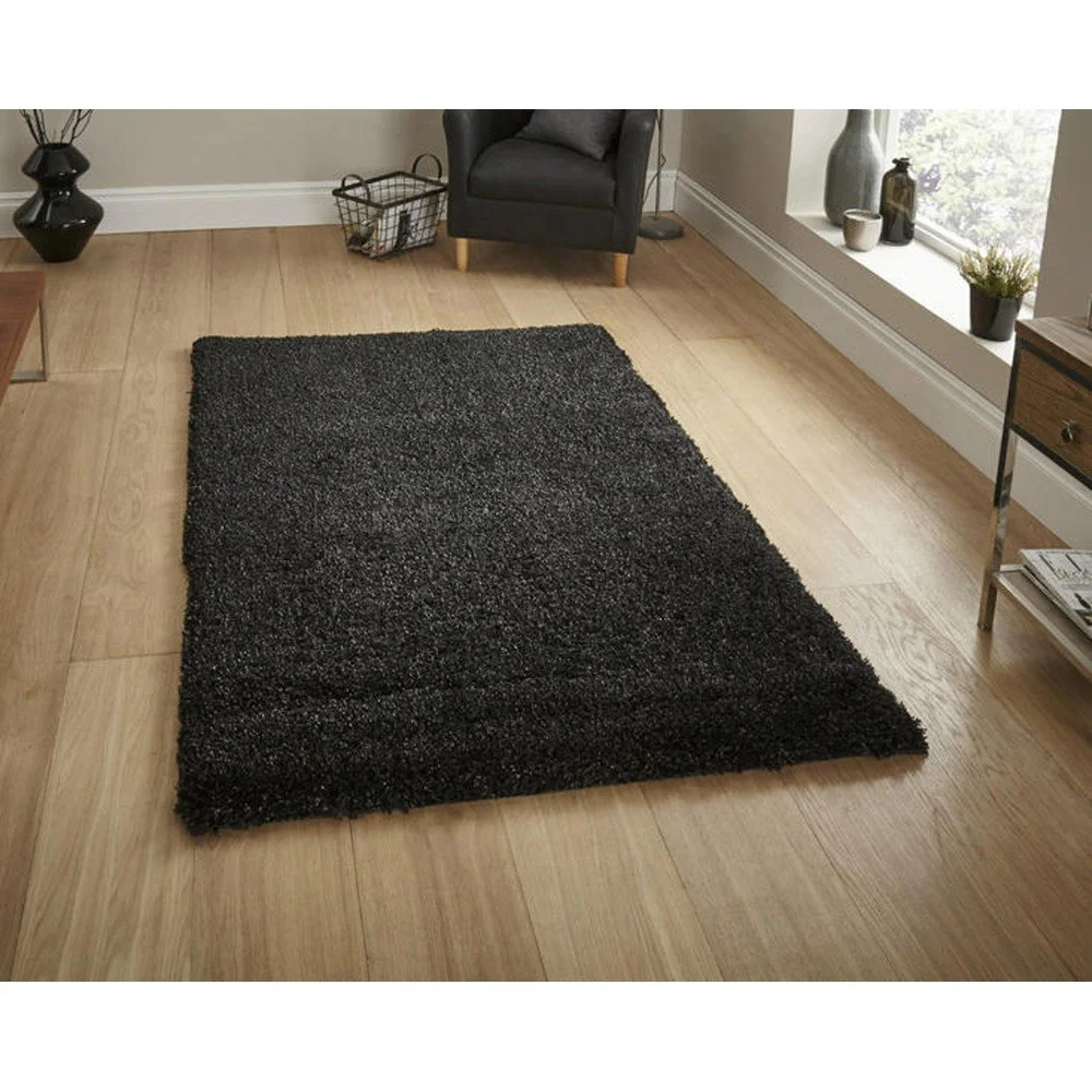 Koberec Think Rugs Loft Black, 160 x 230 cm v:696604