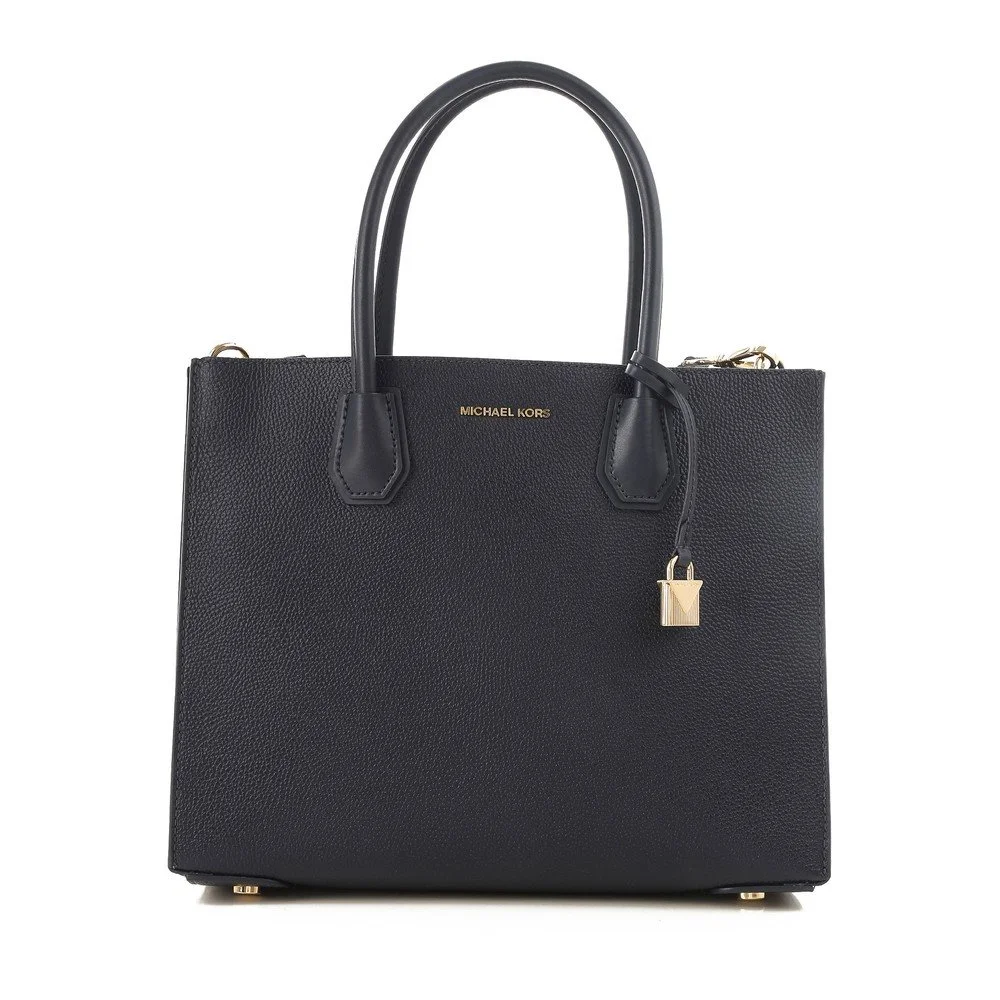 Černá kožená kabelka Michael Kors Erika v:1321290