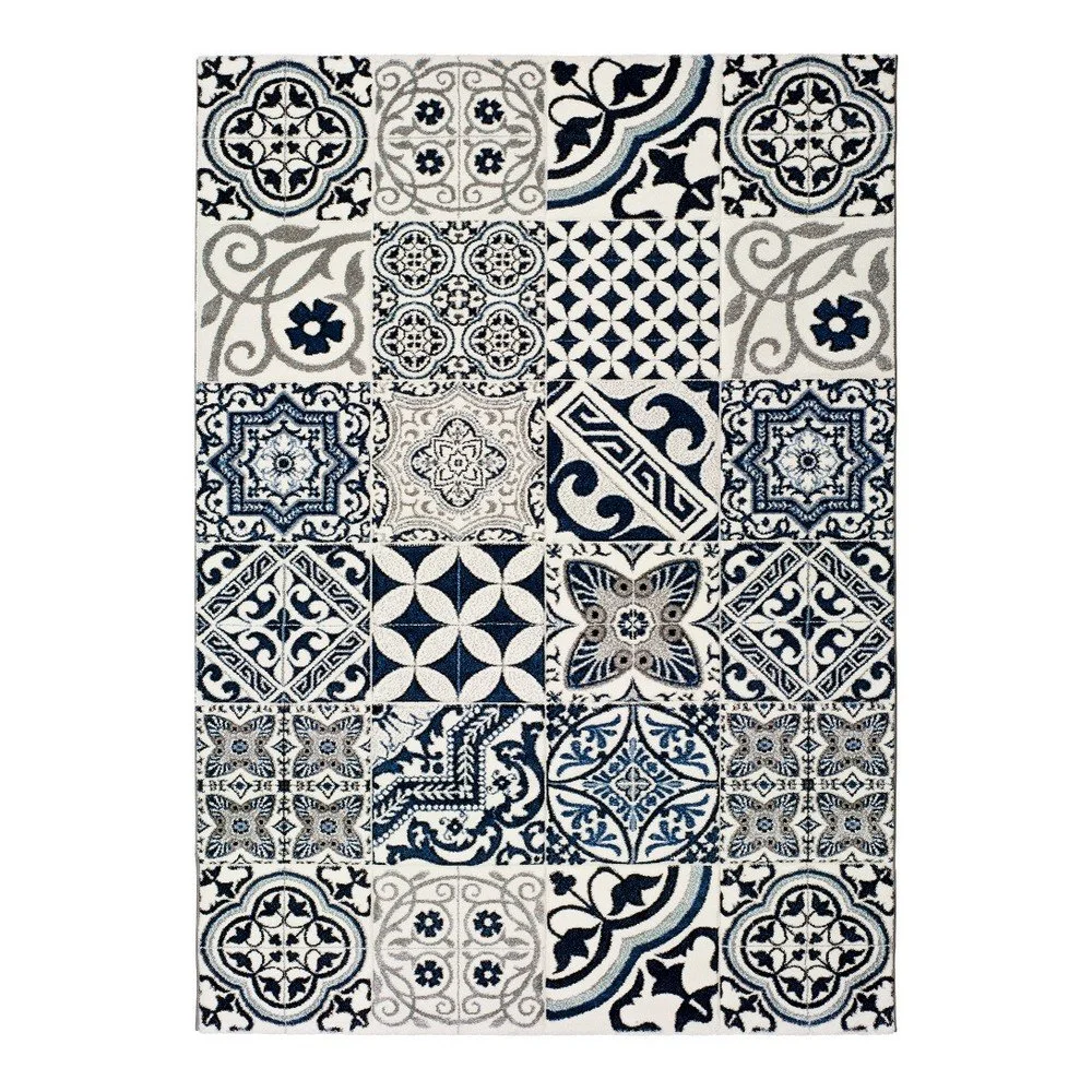 Modrý koberec Universal Indigo Azul Mecho, 140 x 200 cm v:1015530