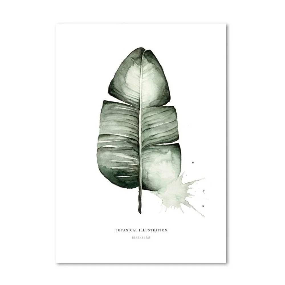 Plakát Leo La Douce Banana Leaf, 29,7 x 42 cm v:828606