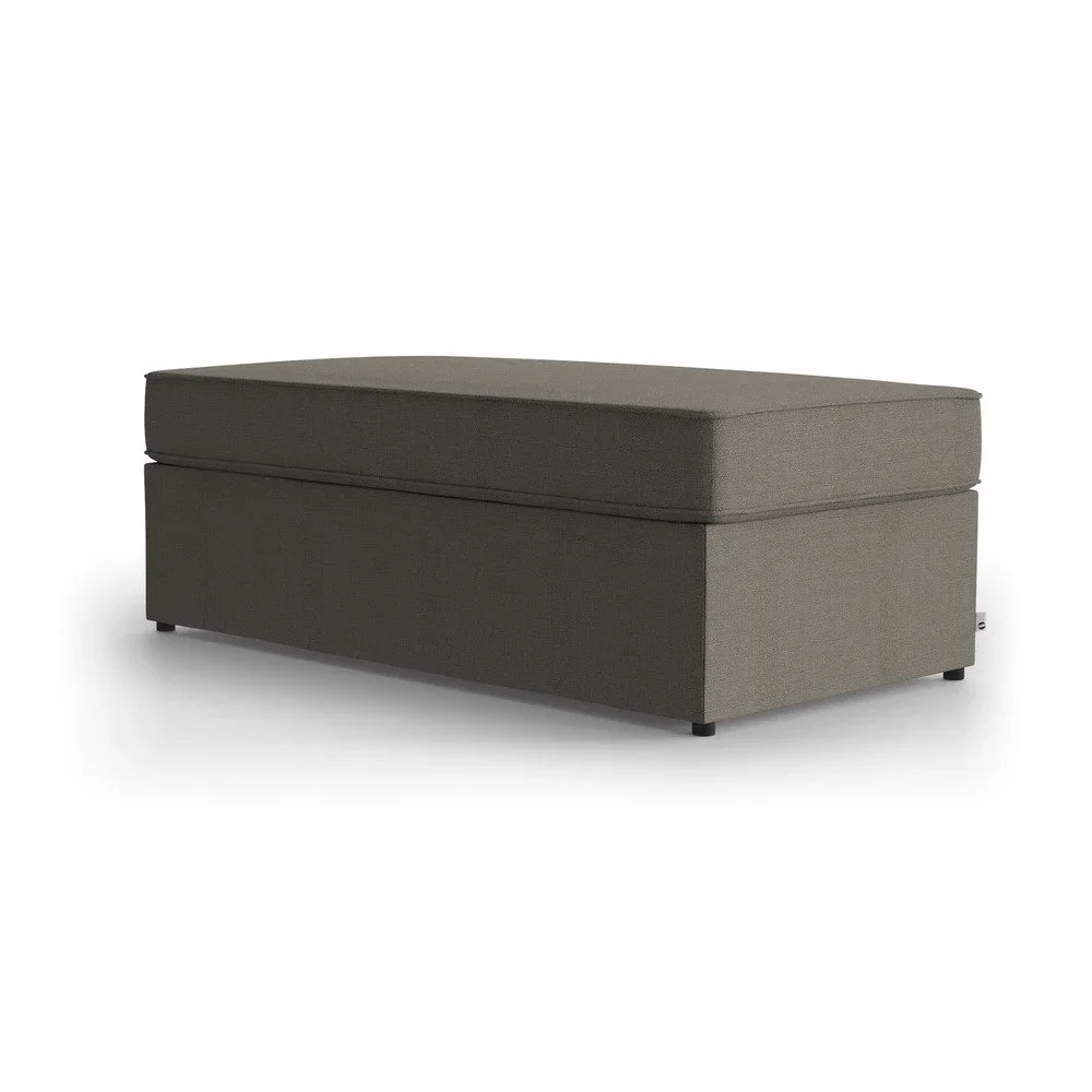 Hnědá polstrovaná rozkládací lavice My Pop Design Brady, 130 cm v:1392669