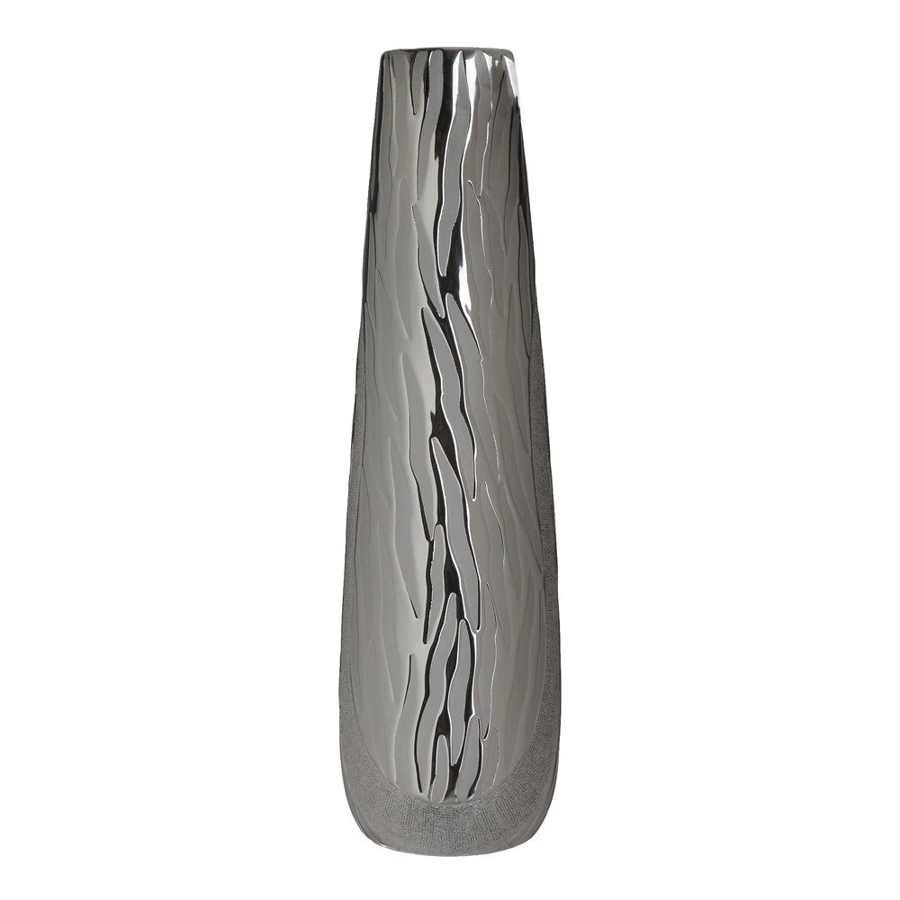 Keramická váza ve stříbrné barvě InArt, výška 50 cm v:1200418