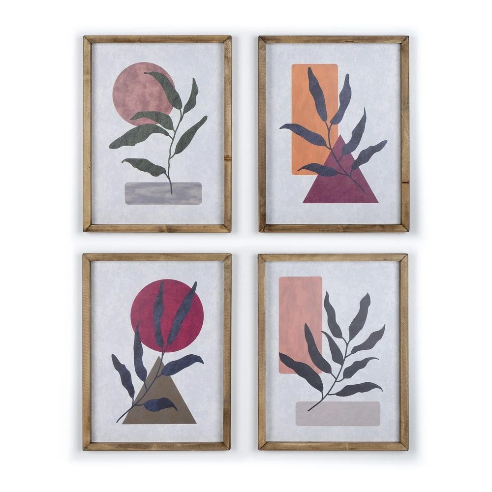 Sada 4 obrazů Kate Louise Plants, 36 x 48 cm v:1410487