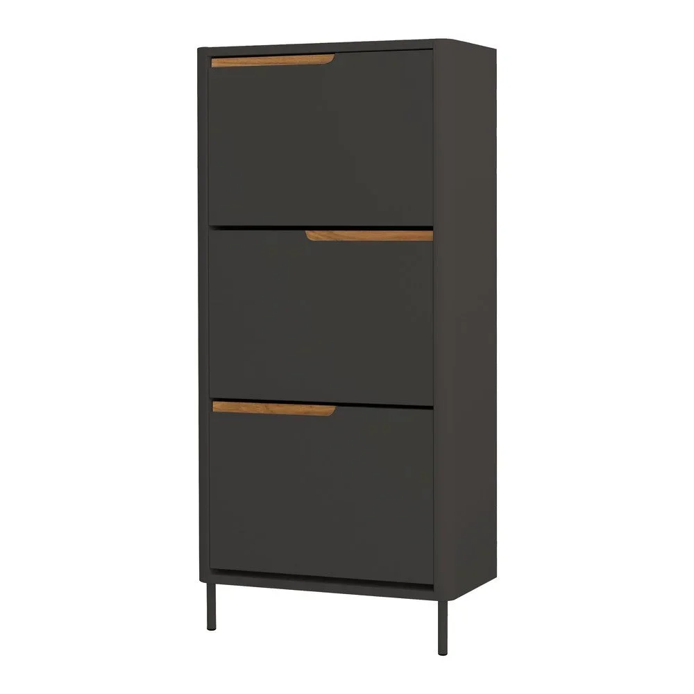 Antracitově šedý botník Tenzo Switch, 62 x 131 cm v:1408695 Antracitově šedý botník Tenzo Switch, 62 x 131 cm v:1408695