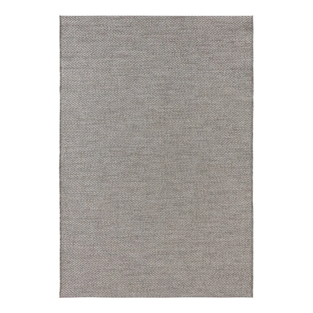 Šedý koberec vhodný i na ven Elle Decoration Brave Caen, 120 x 170 cm v:1262974