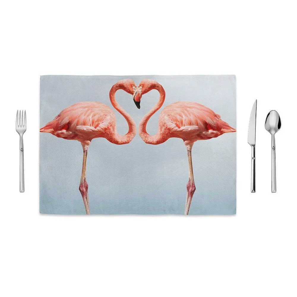 Prostírání Home de Bleu Kissing Flamingos, 35 x 49 cm v:872330