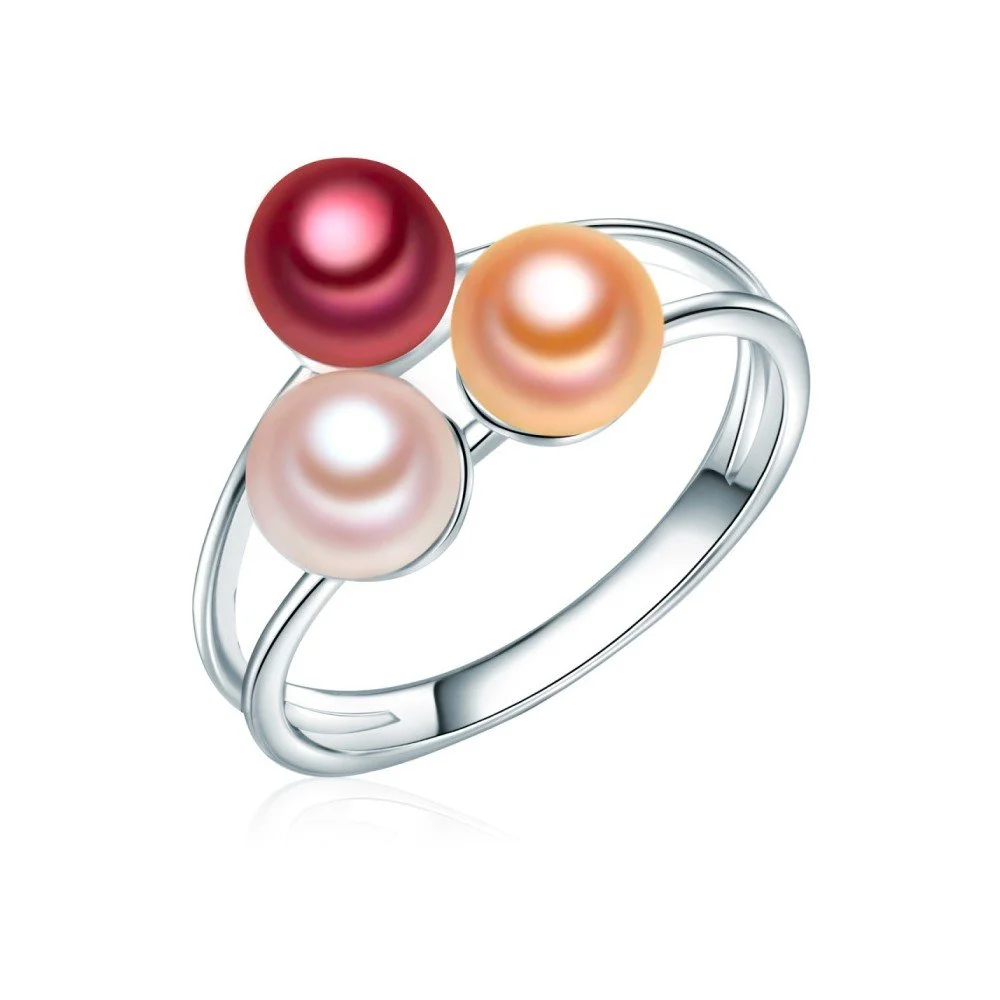 Prsten s perlou Nova Pearls Copenhagen Désirée, vel. 50 v:848788
