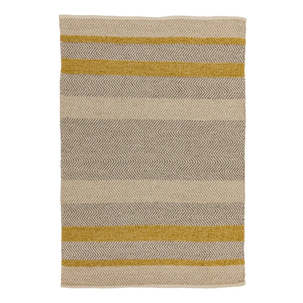 Hnědo-hořčicový koberec Asiatic Carpets Fields, 120 x 170 cm v:1334766