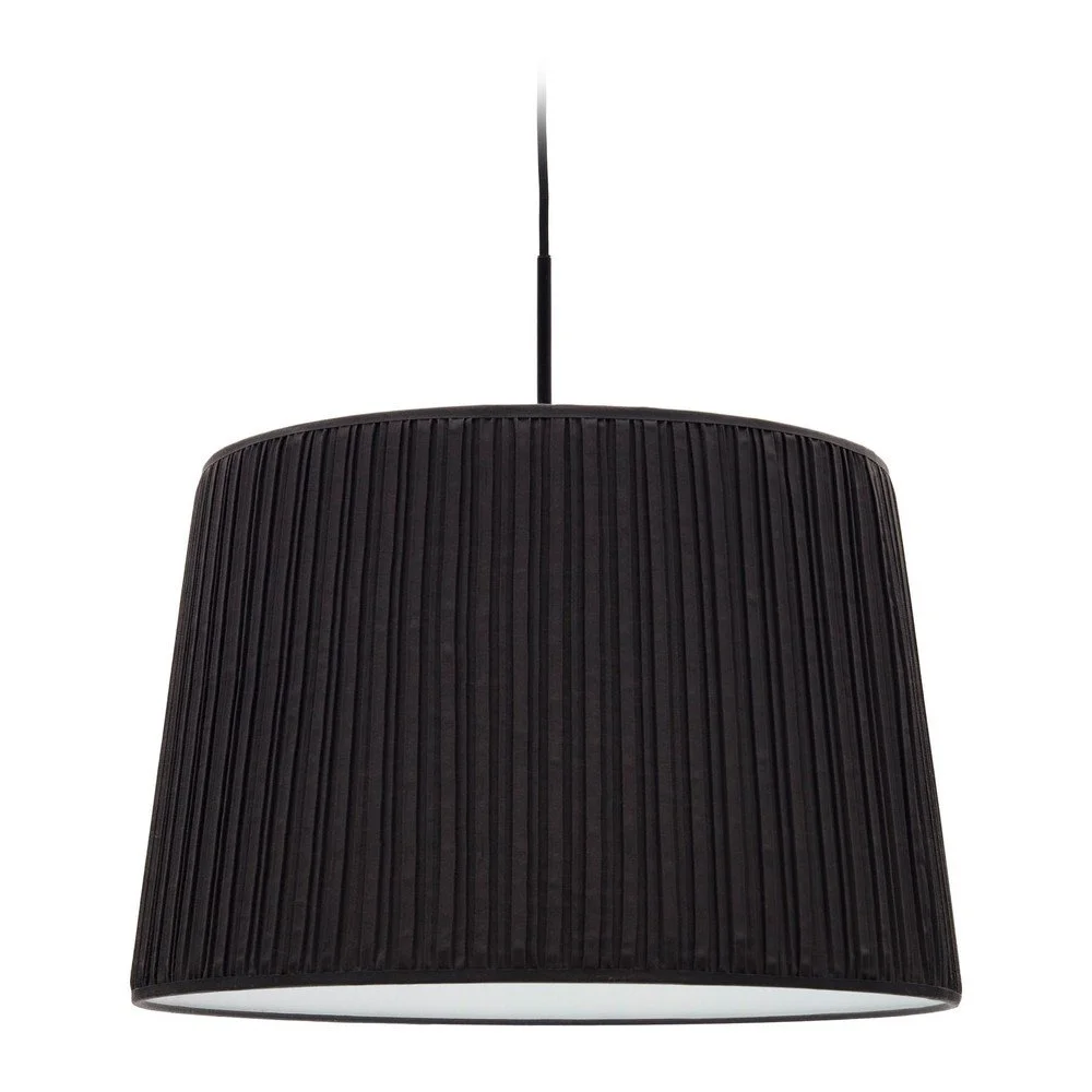 Černé stínidlo ø 50 cm Guash – Kave Home v:1758652 Černé stínidlo ø 50 cm Guash – Kave Home v:1758652