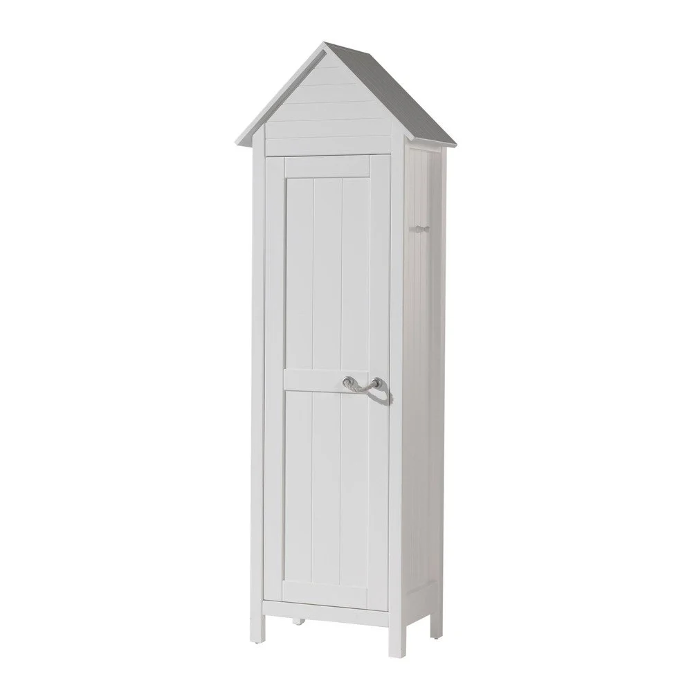 Bílá dětská šatní skříň Vipack Lewis, 190 x 40 cm v:1129566