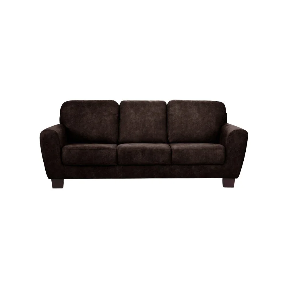 Tmavě hnědá třímístná pohovka Rodier Intérieurs Tweed v:1057224