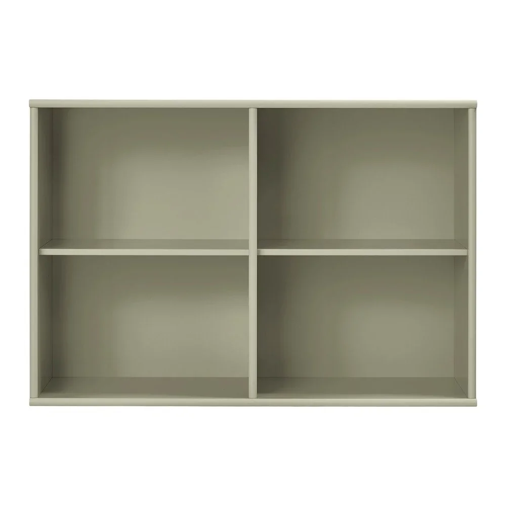 Khaki závěsná knihovna 89x61x32,5 cm Mistral – Hammel Furniture v:1821120