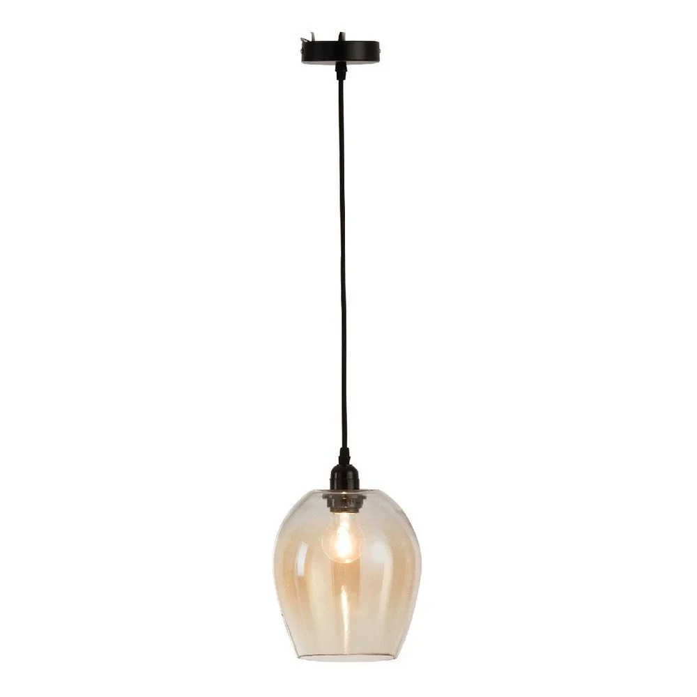 Závěsné skleněné stropní svítidlo J-Line Amber, ⌀ 19 cm v:1132726