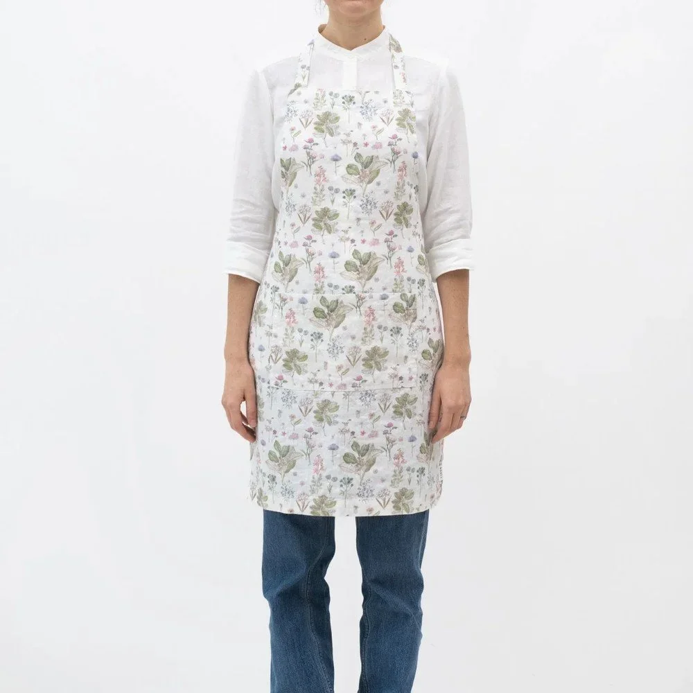Lněná zástěra White Botany – Linen Tales v:1632130