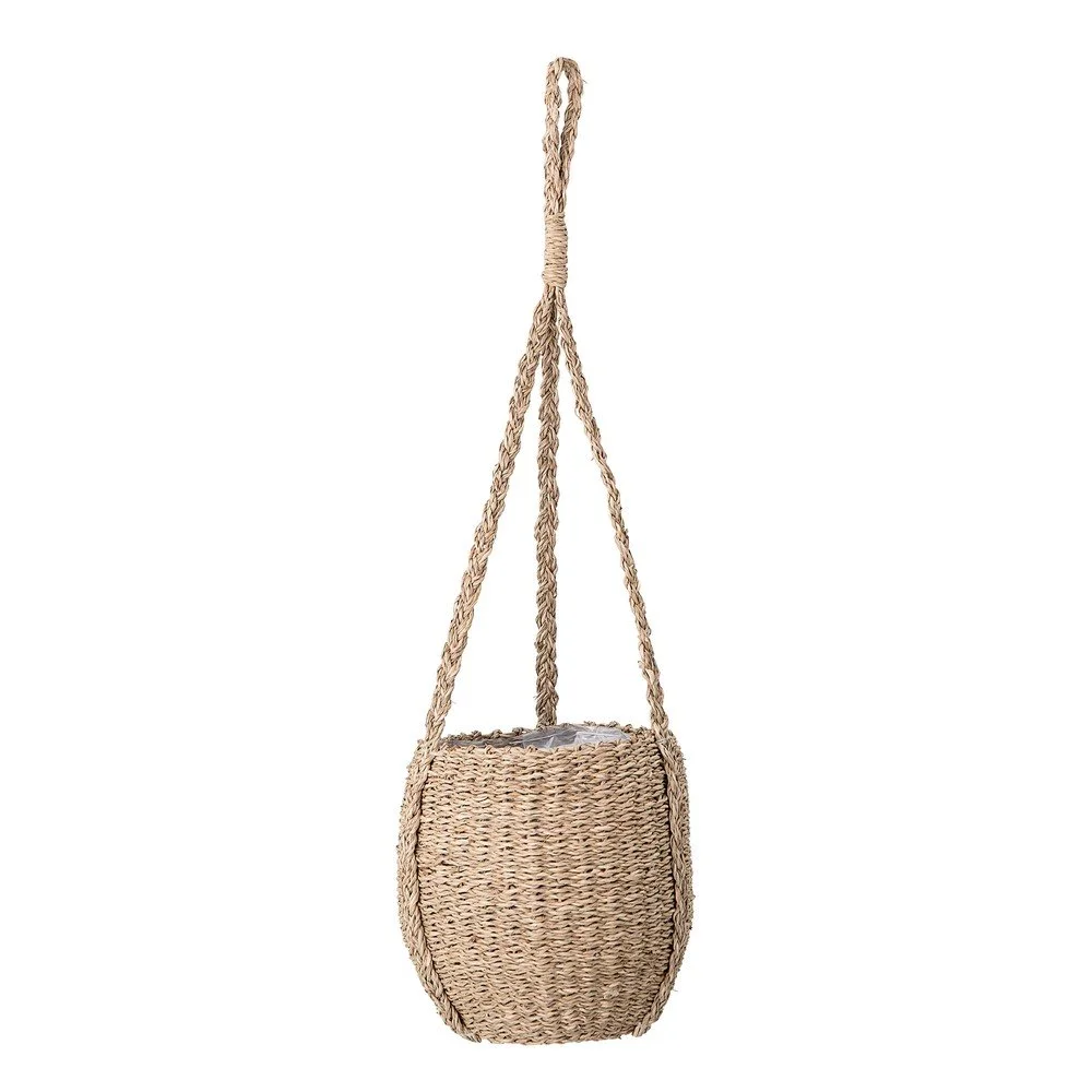 Závěsný obal na květináč z mořské trávy ø 20 cm Rockie – Bloomingville v:1393479