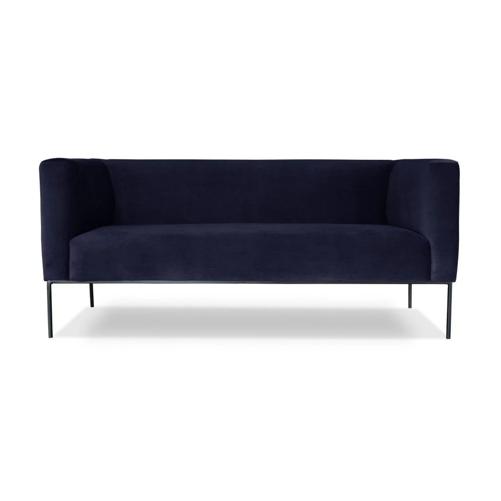Tmavě modrá dvojmístná pohovka Windor & Co. Sofas Neptune v:762504