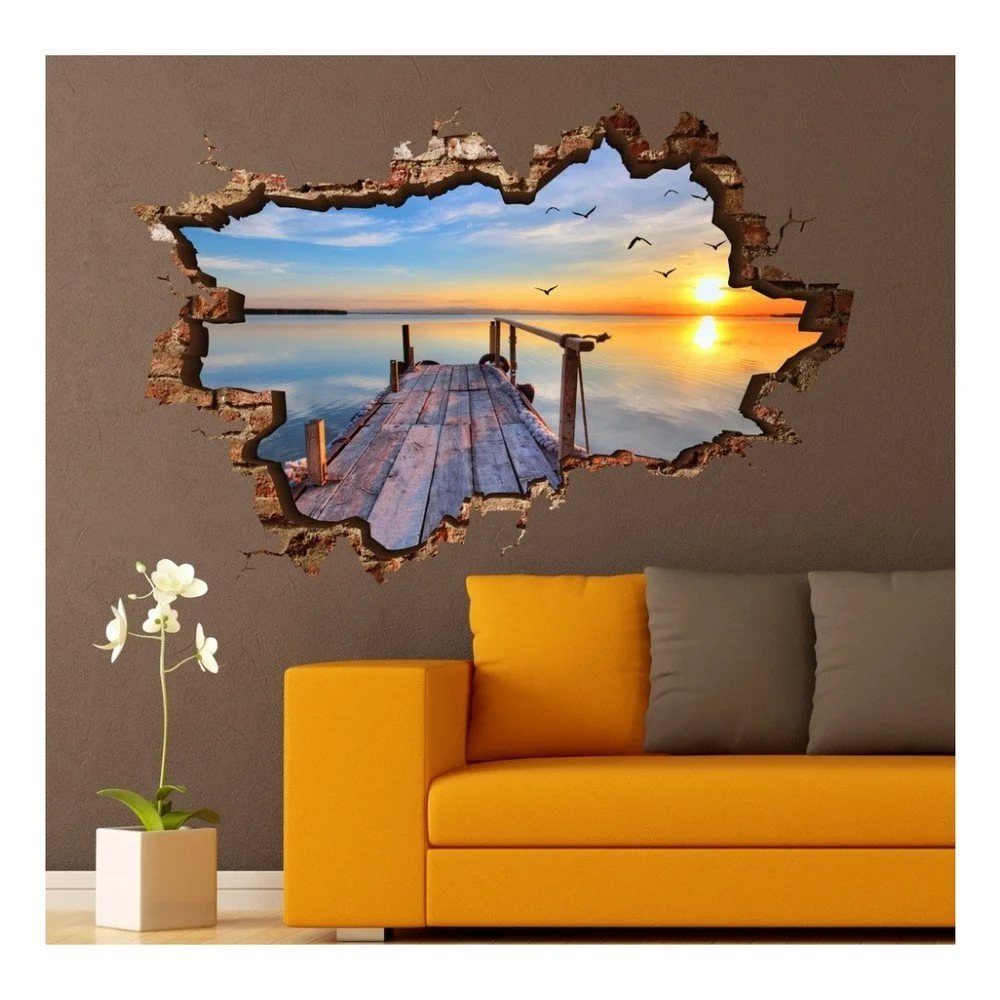 Nástěnná samolepka 3D Art Jill, 70 x 45 cm v:1180522