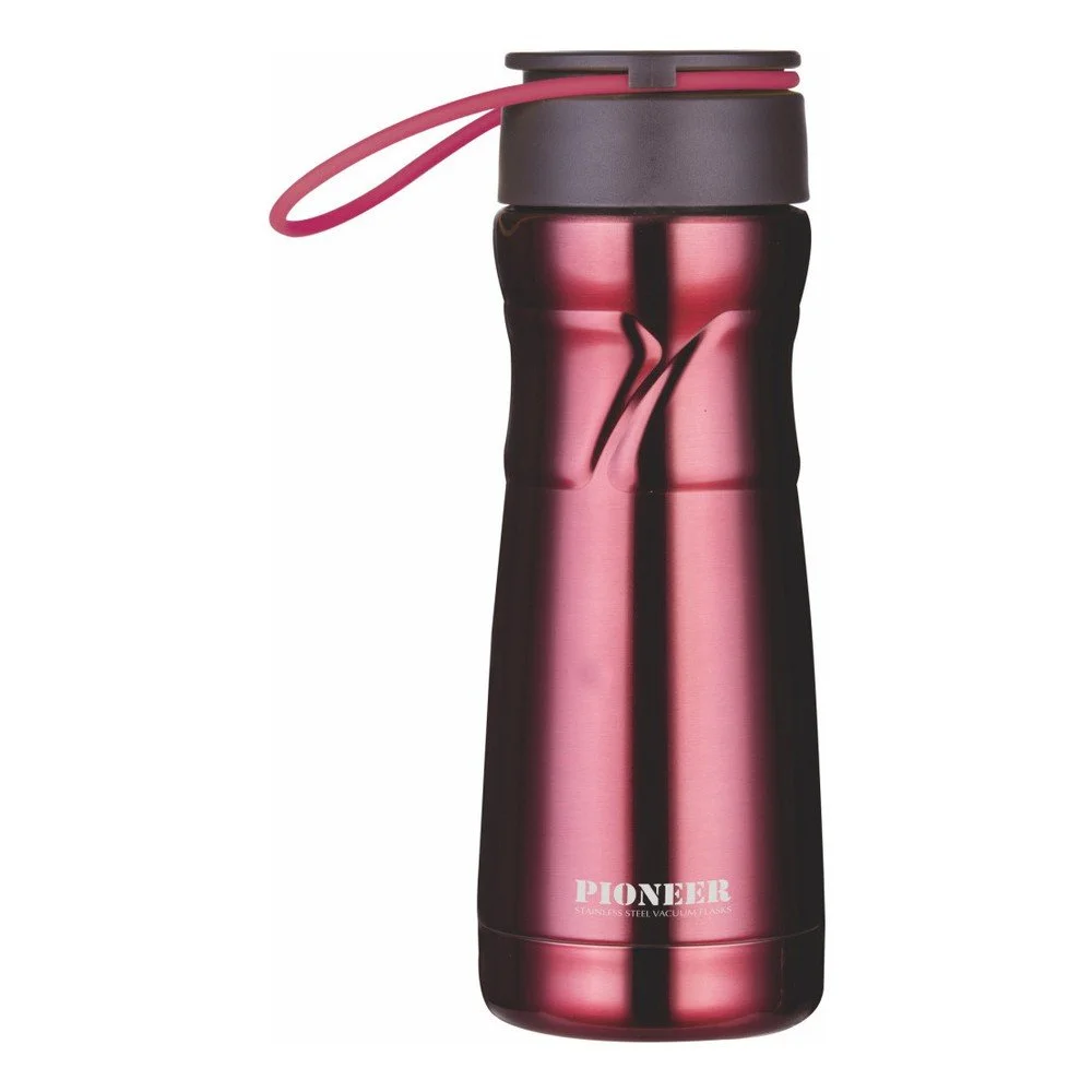 Červená vakuová termoska s poutkem z nerezové oceli Pioneer Vacuum, 300 ml v:1307158
