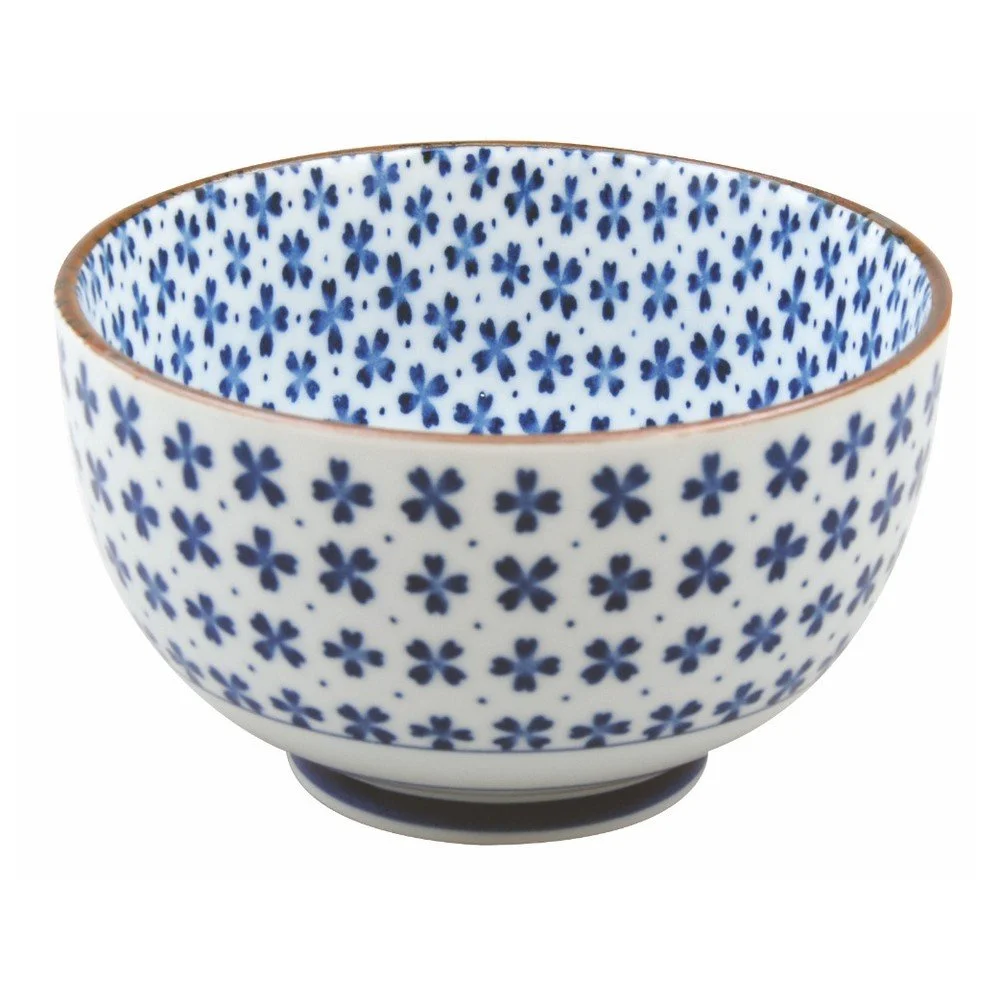 Modrá porcelánová miska Tokyo Design Studio Spa, 500 ml v:1281466
