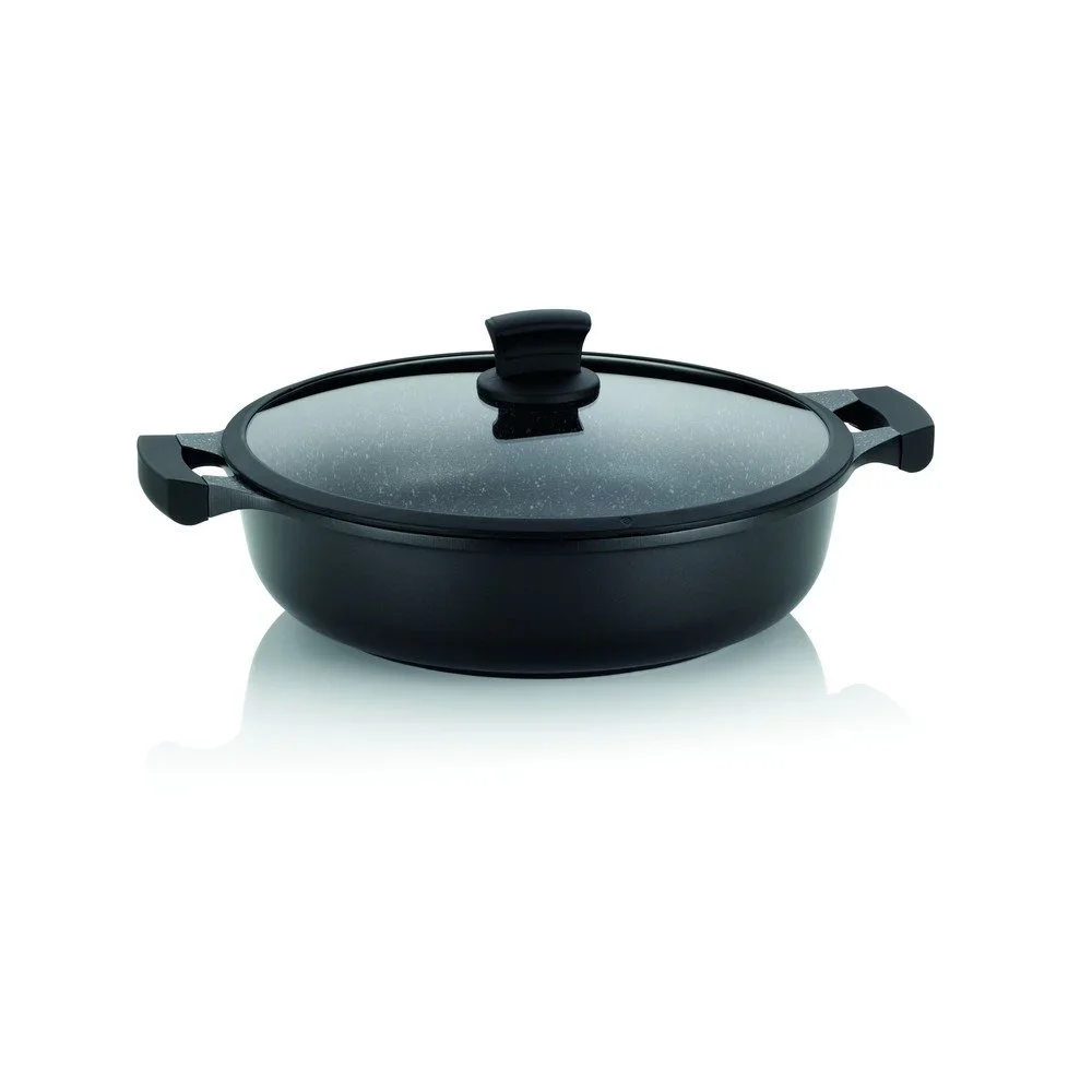 Servírovací pánev z litého hliníku s pokličkou Kela Stella Nova, ø 32 cm v:1390625