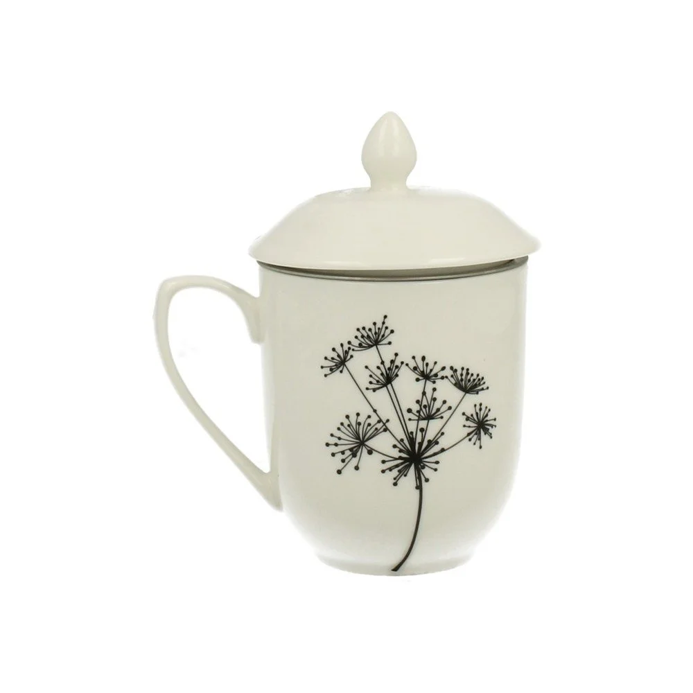 Bílý porcelánový hrnek s filtrem Duo Gift Fino, 230 ml v:1004478 Bílý porcelánový hrnek s filtrem Duo Gift Fino, 230 ml v:1004478