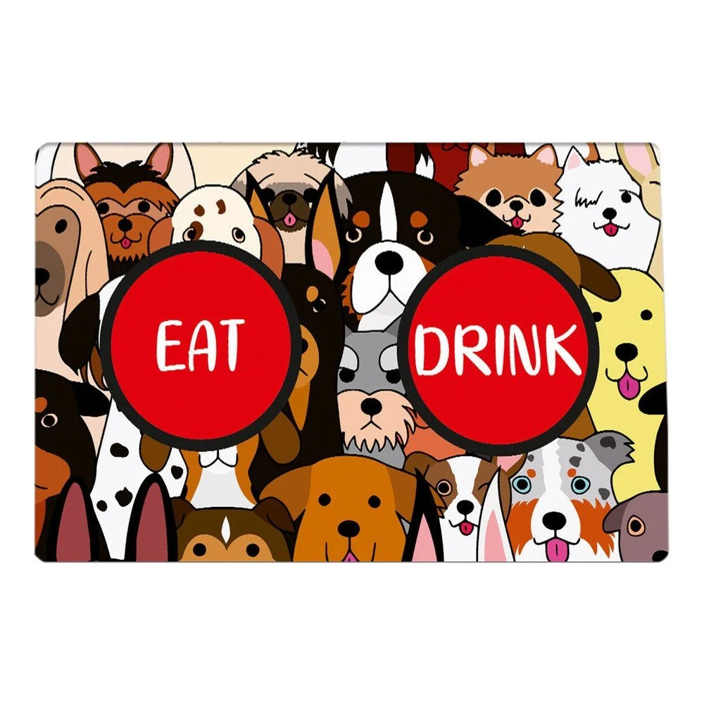 Podložka pod misku pro psa Petpetite Dog’s Bowl, 70 x 45 cm v:1449240