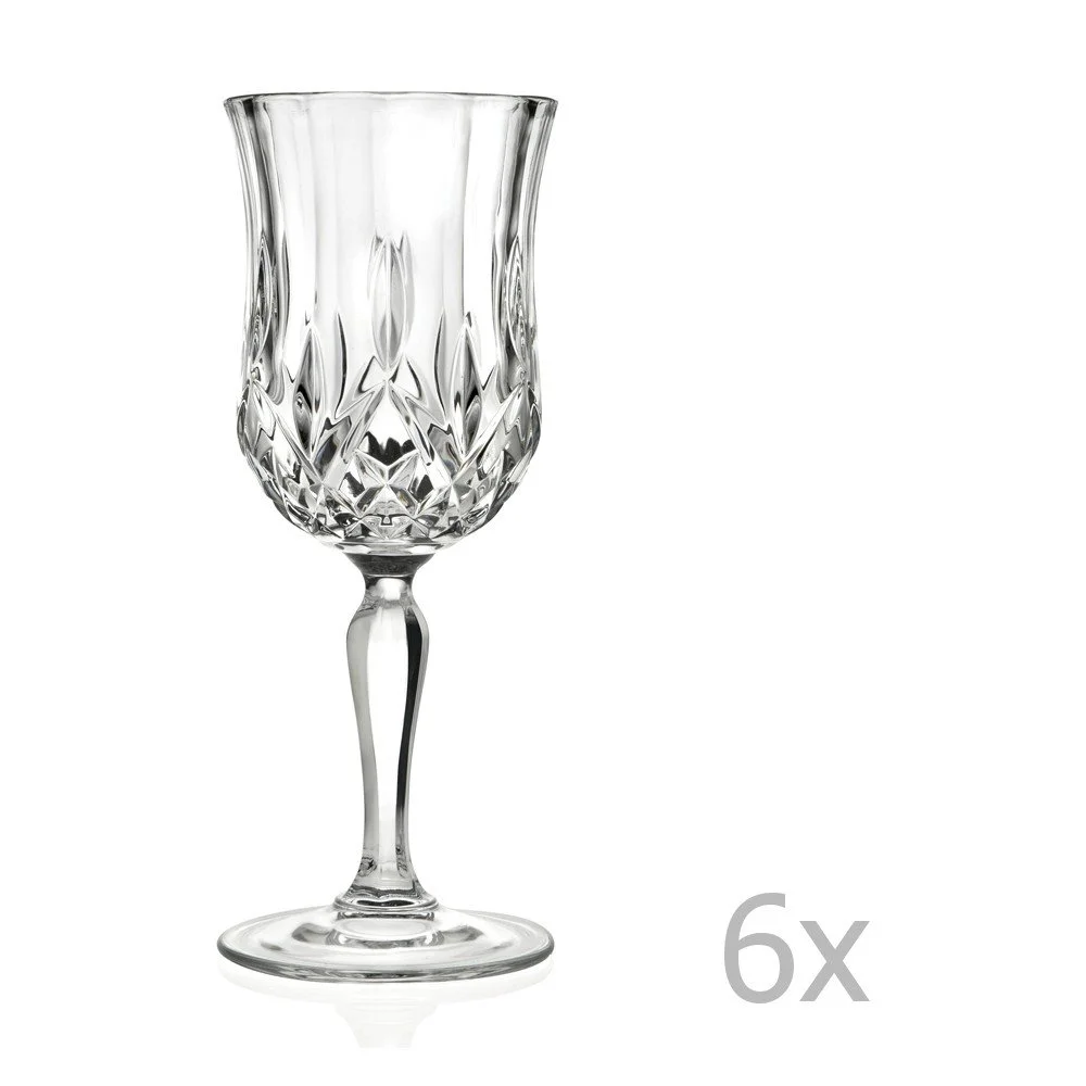 Sada 6 sklenic RCR Cristalleria Italiana Orabella v:747592