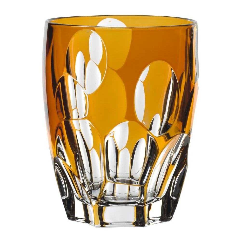 Oranžová sklenice z křišťálového skla Nachtmann Prezioso Ambra, 300 ml v:1318384