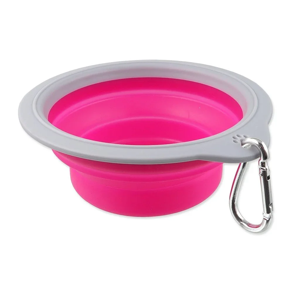 Plastová cestovní miska pro psa ø 18 cm Dog Fantasy – Plaček Pet Products v:1777110